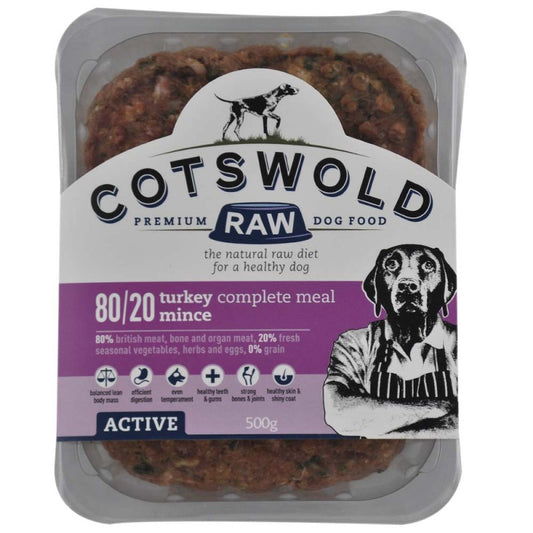 Cotswold Turkey Mince 80/20 ACTIVE