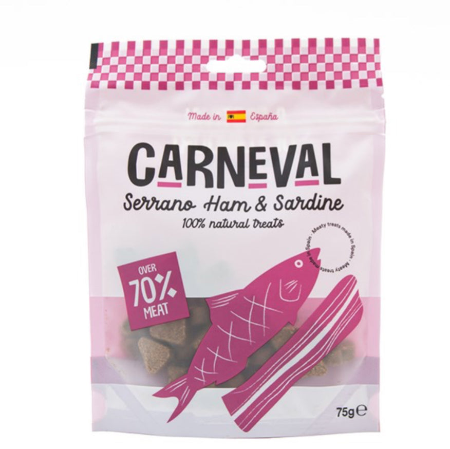 Carneval Serrano Ham & Sardine Dog Training Treat