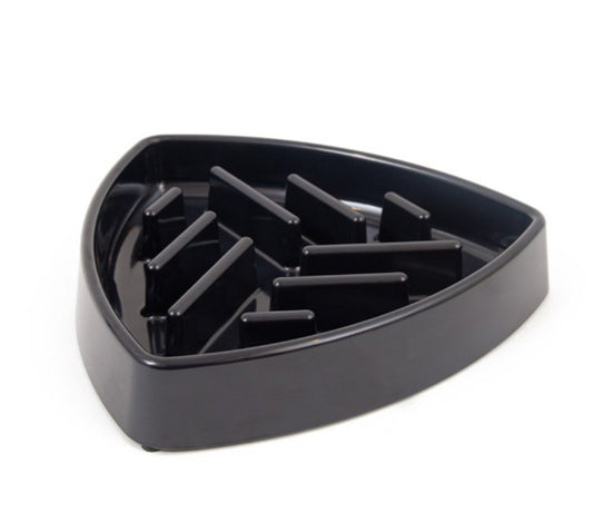 Blue Triangle Slow Down Bowl