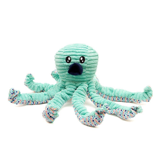 Cuddle Me Knot Aqua Octopus 35cm