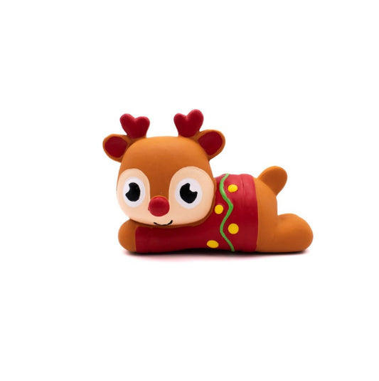Christmas Latex Reindeer Dog Toy