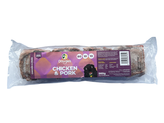 Dougie's Chicken & Pork 80/10/10 560g