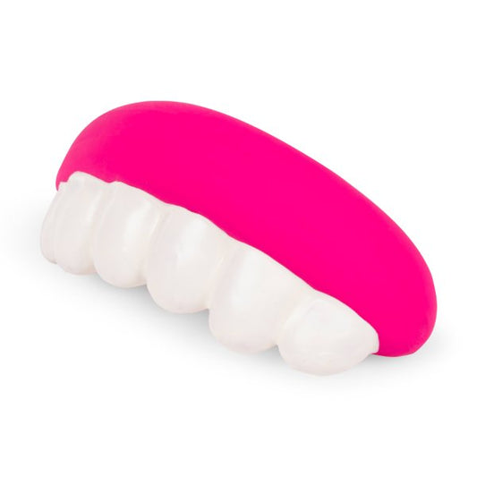 Petface Retro Pearly White Teeth Latex Dog Toy