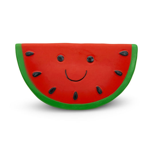 Petface Foodie Faces Latex Watermelon Dog Toy - Large
