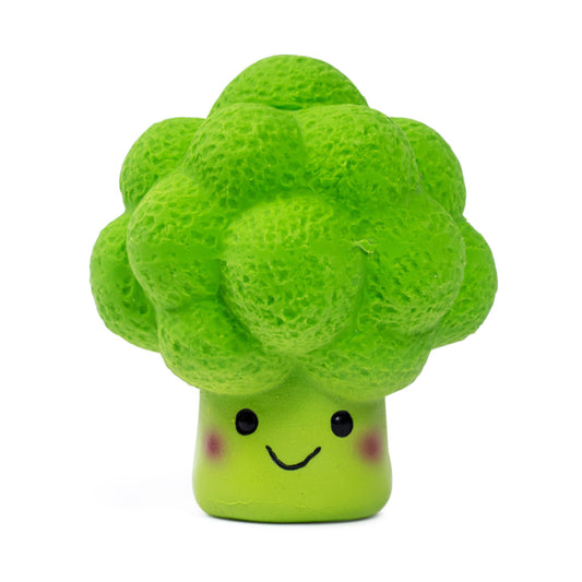 Petface Foodie Faces Latex Broccoli Dog Toy - Small
