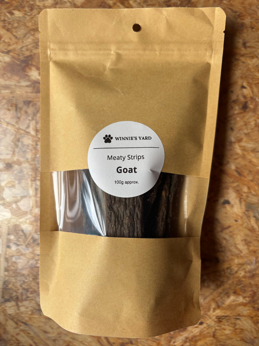 Goat Meaty Strips 100g