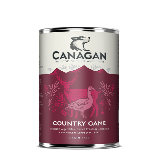 Canagan Country Game Wet Dog Food 400g No