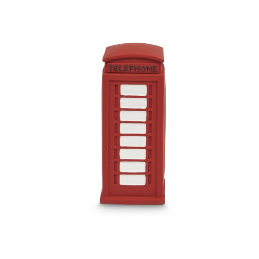 Petface Toby Telephone Box Latex Dog Toy