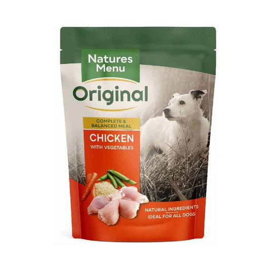Natures Menu Original Chicken and Vegetables Dog Pouch 300g