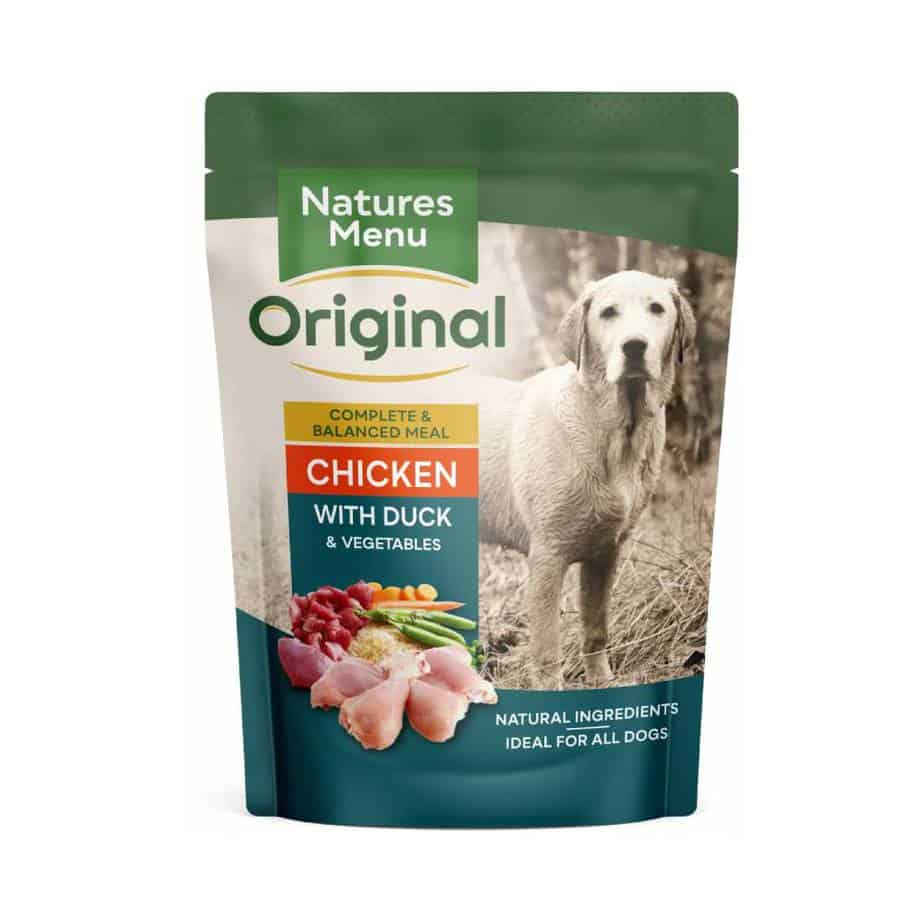 Natures Menu Original Chicken and Duck Dog Pouch 300g