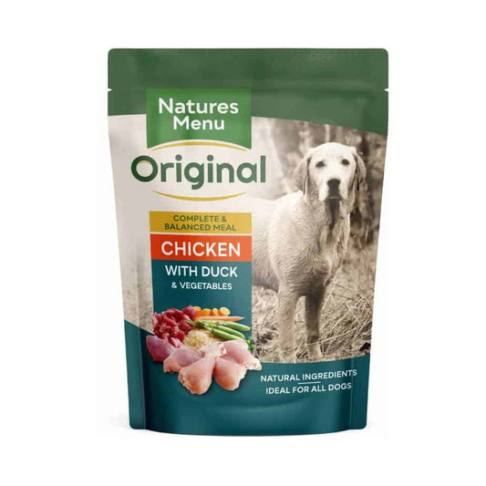 Natures Menu Original Chicken and Duck Dog Pouch 300g