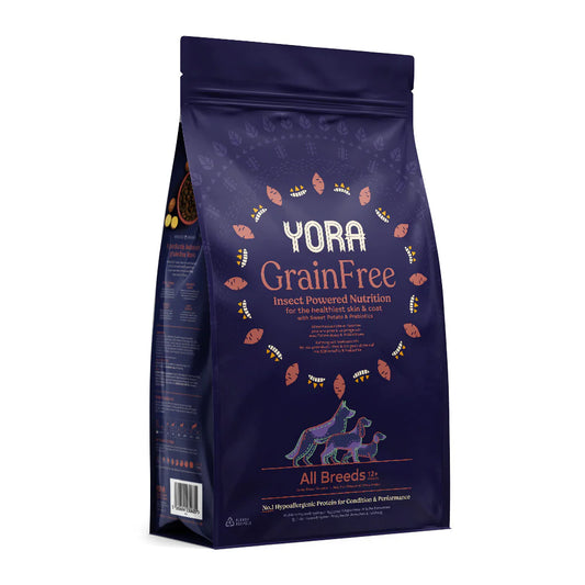 Yora Insect Protein Grain Free Adult Dry Dog Food 1.5kg