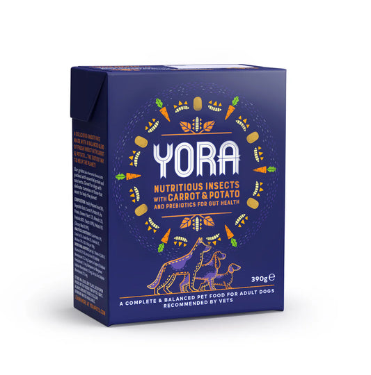 YORA Dog Pate Carrot & Potato 390g