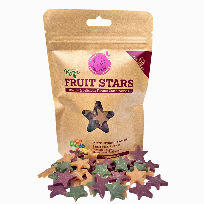 Vegan Training Treats - Fruit Stars 85g