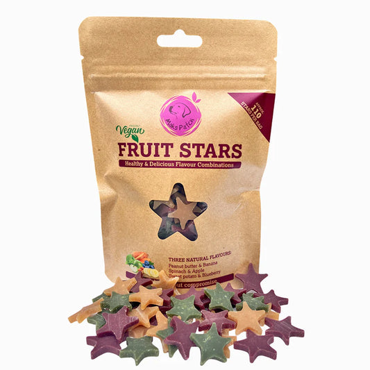 Vegan Training Treats - Fruit Stars 85g