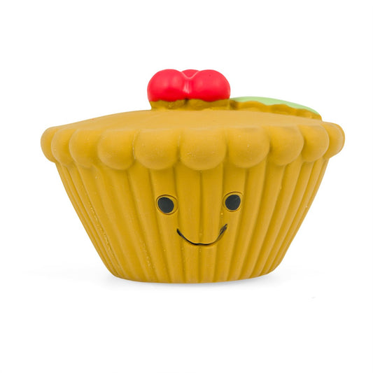 Petface Misha Mince Pie Christmas Latex Dog Toy