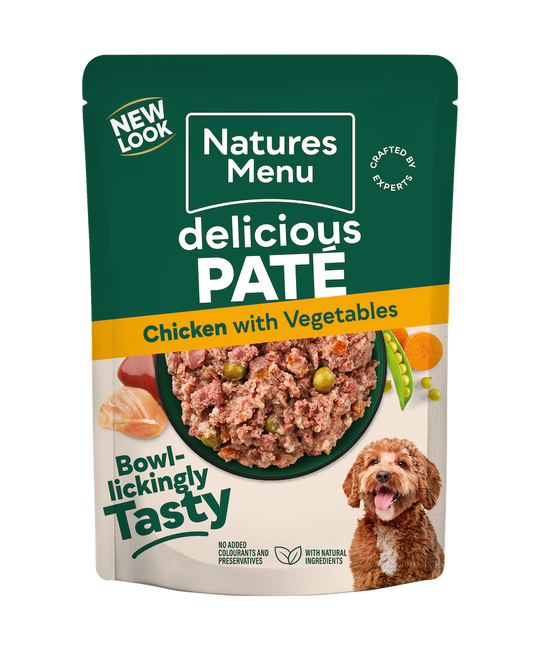 Natures Menu Chicken Dog Pouch 300g