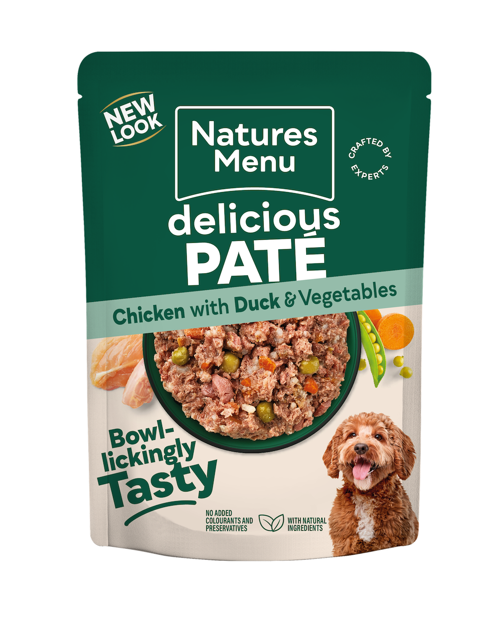 Natures Menu Chicken with Duck Dog Pouch 300g
