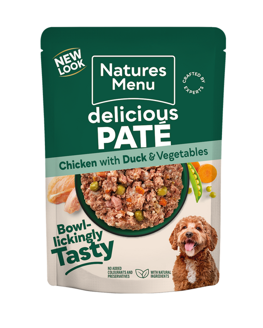 Natures Menu Chicken with Duck Dog Pouch 300g