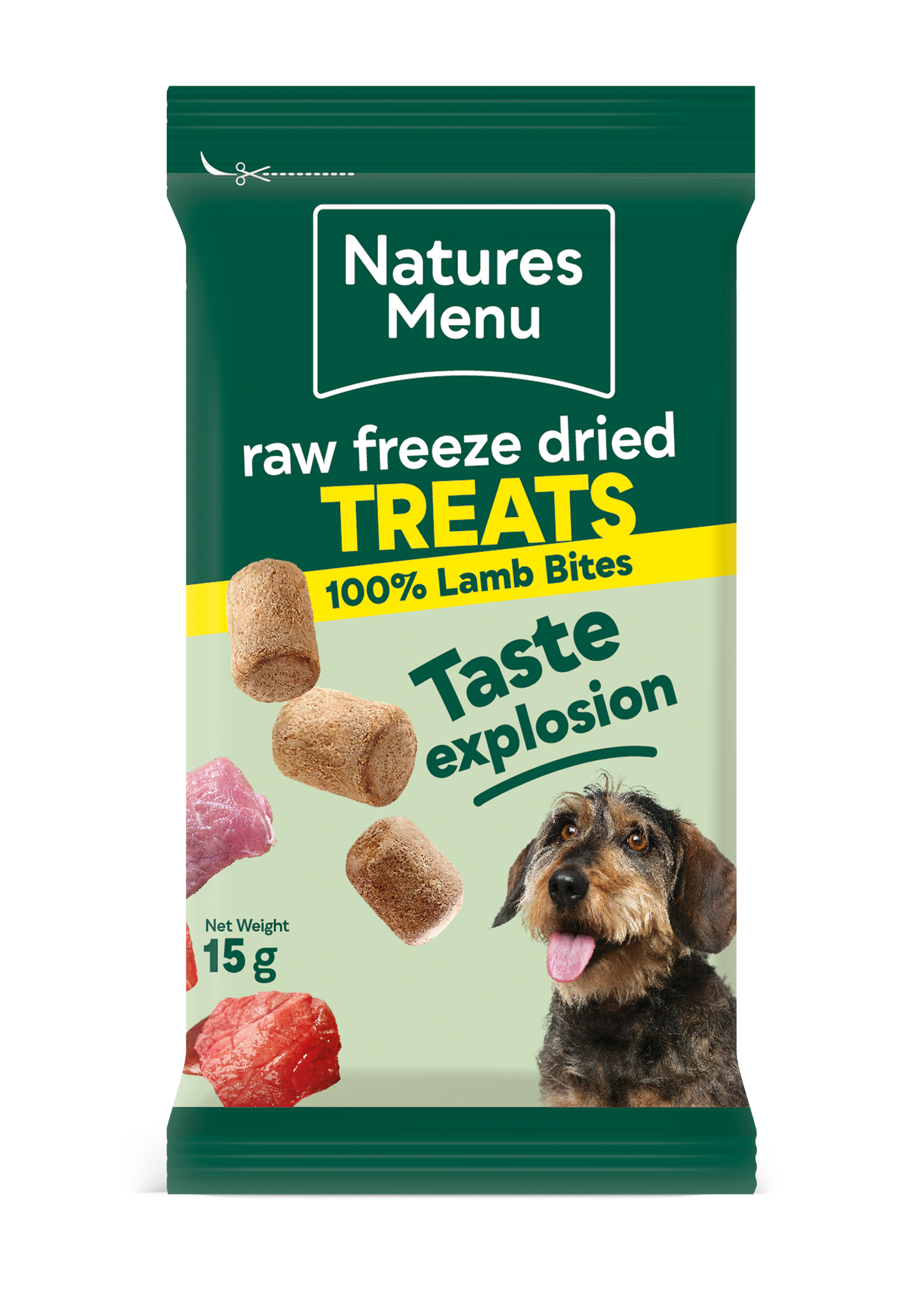 Natures Menu Freeze Dried Lamb Bites 15g