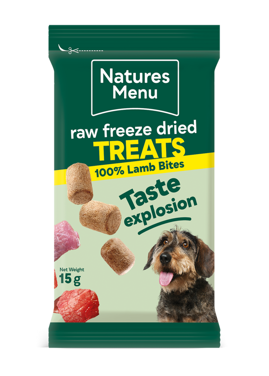 Natures Menu Freeze Dried Lamb Bites 15g