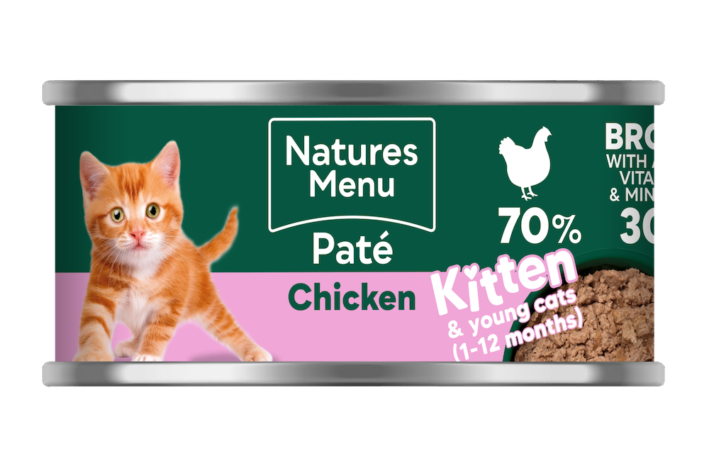 Natures Menu Chicken Can for Kittens 85g