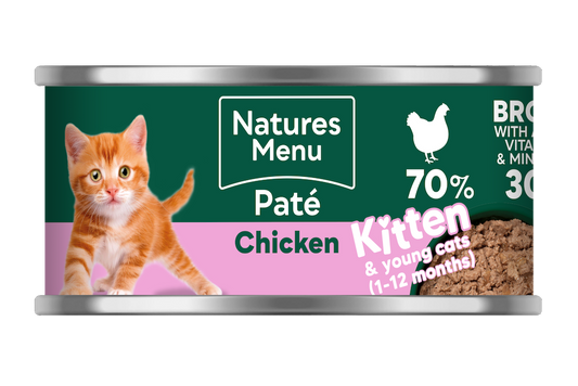 Natures Menu Chicken Can for Kittens 85g