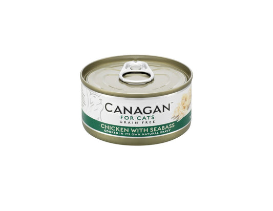 Canagan Chicken with Seabass Wet Cat Food 75g