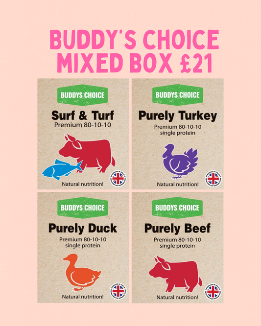 Buddy’s Choice Mixed Box £21