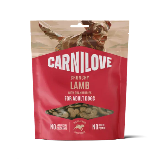 Carnilove Lamb with Cranberries Dog Treat 200g