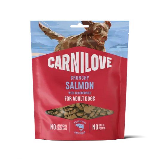 Carnilove Salmon with Blueberries Dog Treat 200g