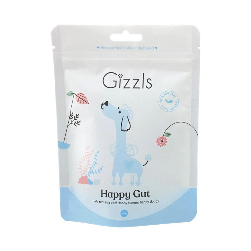 Gizzls Happy Gut Dog Treats