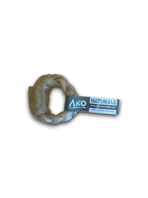 Buffalo Collagen Braided Rings