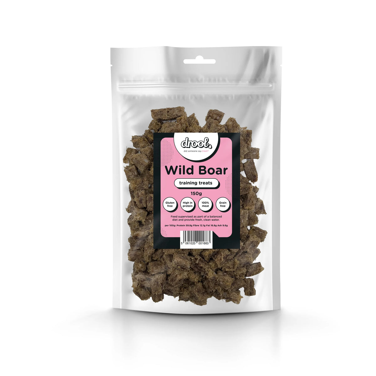 Drool Training Treats - Wild Boar 150g
