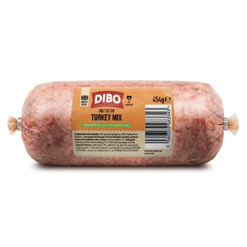 DIBO 80/10/10 Turkey Raw Dog Food