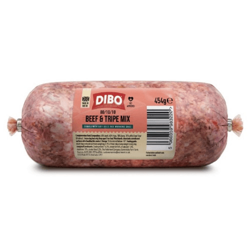 DIBO 80/10/10 Beef & Tripe Raw Dog Food