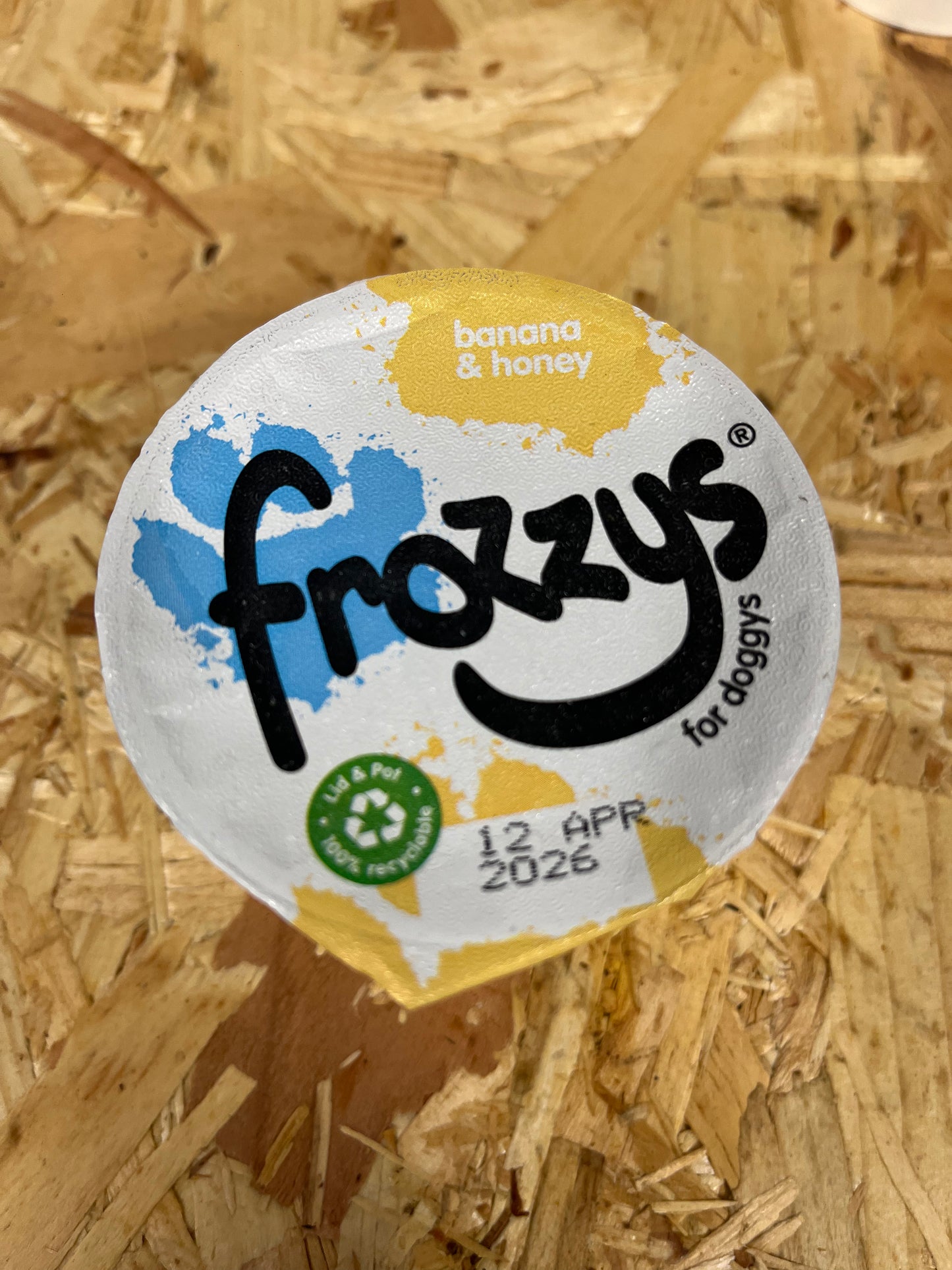 Frozzys Frozen Yogurt - Banana & Honey 85g