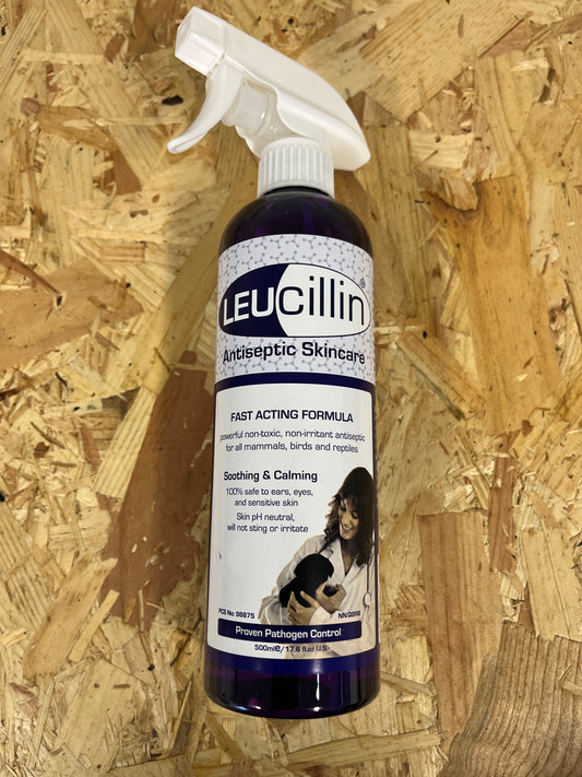 Leucillin Non Toxic Anticeptic Animal Skin Spray 500ml