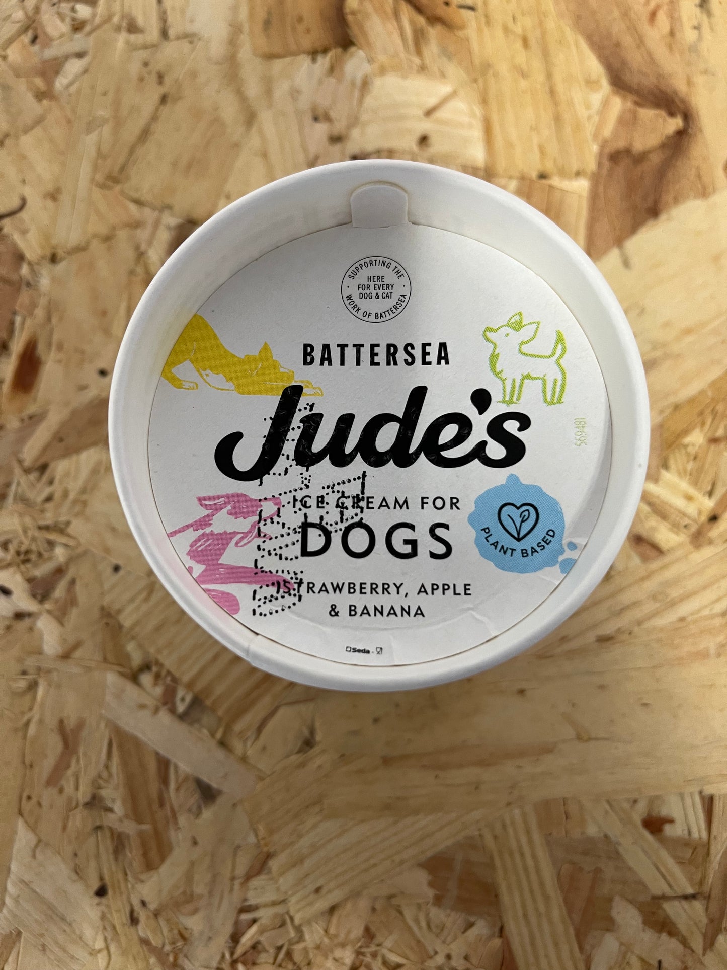 Jude's Strawberry, Apple & Banana Ice Cream for Dogs