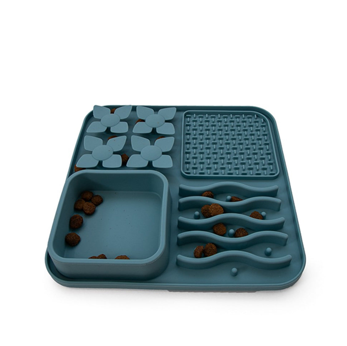 Slow Down Multi Dine Silicone Snack Pad