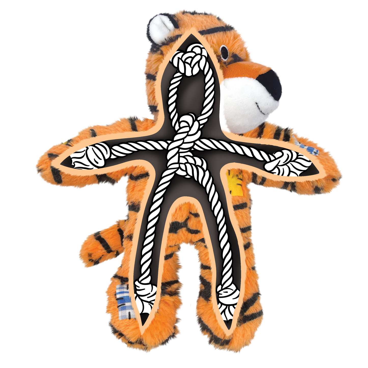 KONG Wild Knots Tiger Medium/Large