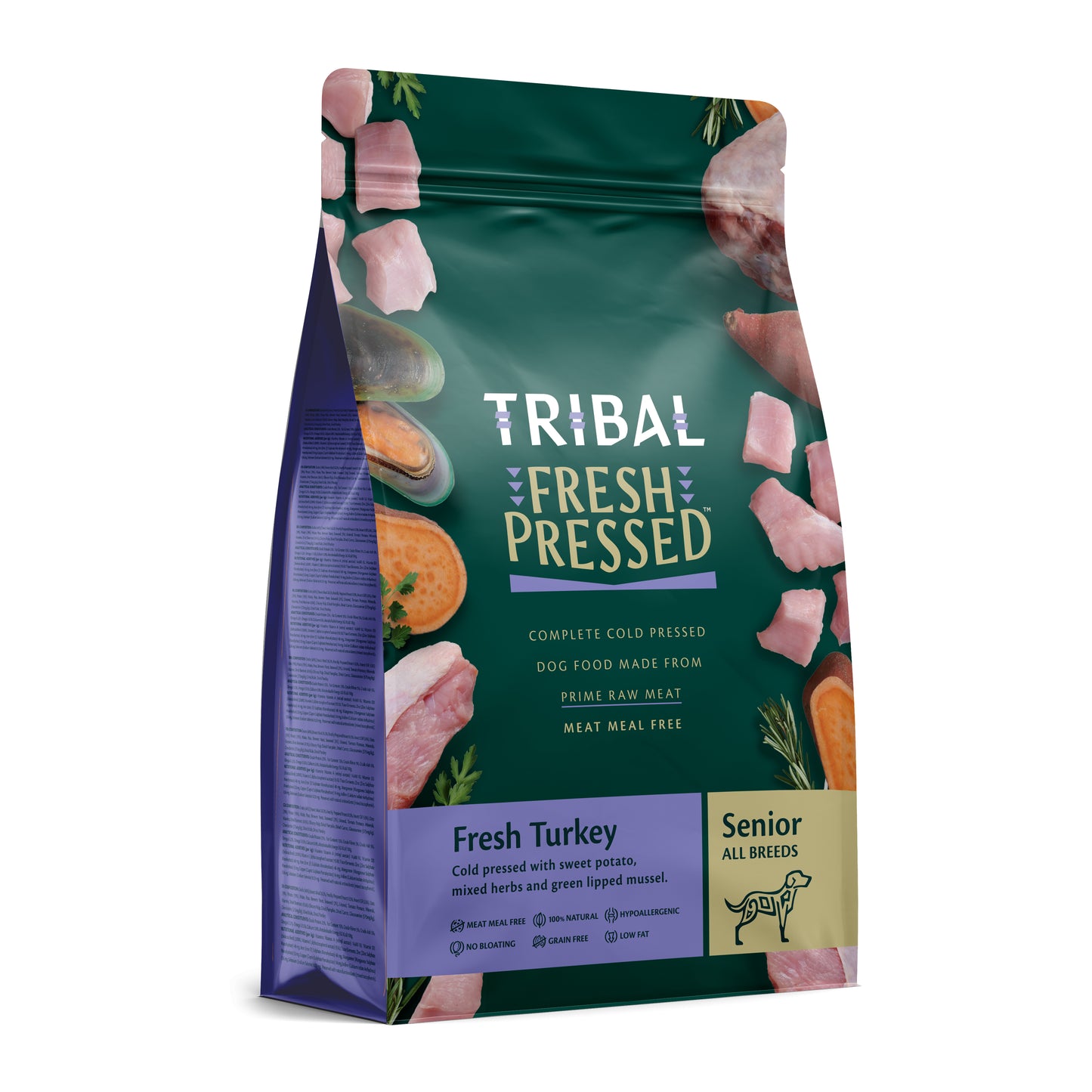 Tribal Complete Cold Pressed Senior/Light - Turkey 2.5kg