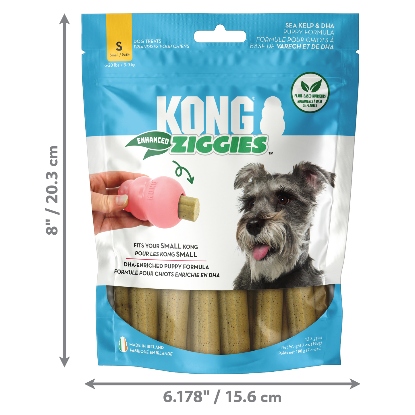 KONG Ziggies Enhanced Puppy Small 198g