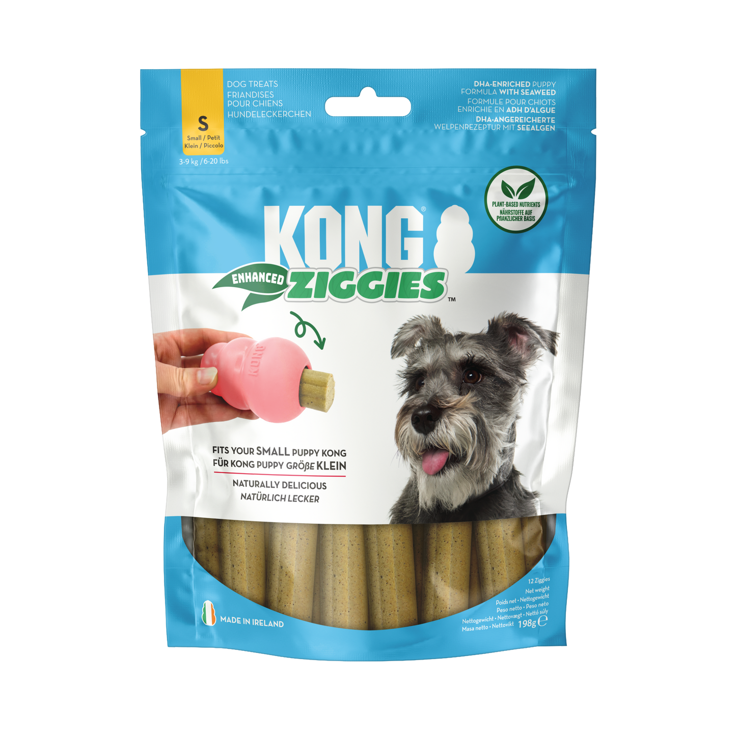 KONG Ziggies Enhanced Puppy Small 198g