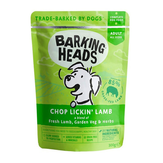 Barking Heads Chop Lickin Lamb 300g No