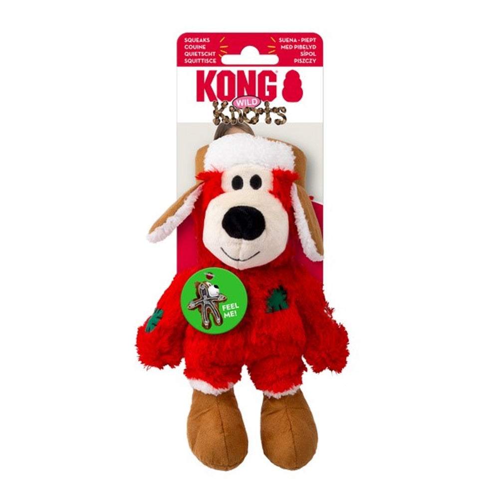 KONG Holiday 2025 Wild Knots Bear Assorted Sm/Md