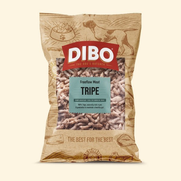 Dibo Freeflow Frozen Adult Dog Tripe 1kg