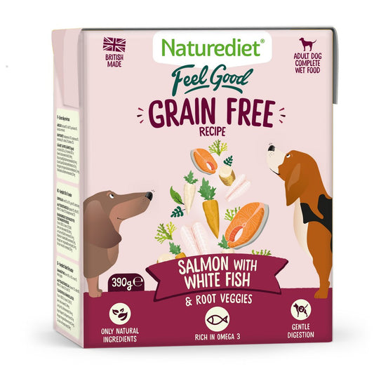 Naturediet Feel Good Grain Free Salmon 390g