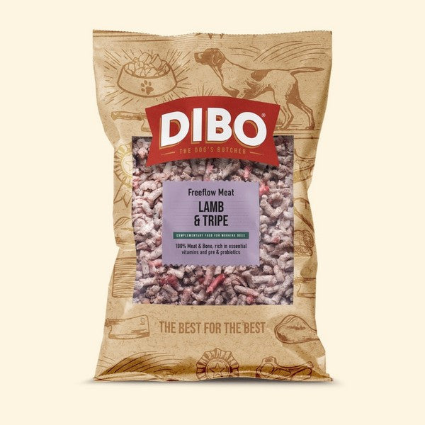 Dibo Freeflow Frozen Lamb and Tripe 1kg