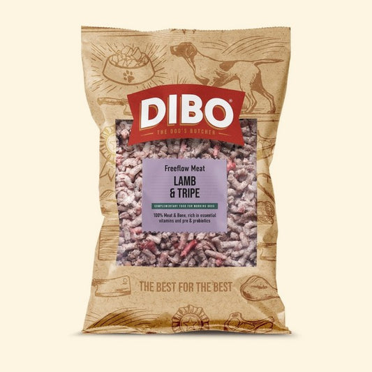 Dibo Freeflow Frozen Lamb and Tripe 1kg